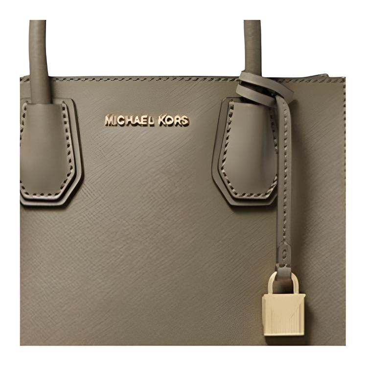 Michael Kors Mercer Solid Lock Leather Accordion Crossbody Shoulder Bag Medium Women Bags Army-Green 30S0GM9M6L-ARMY-GREEN