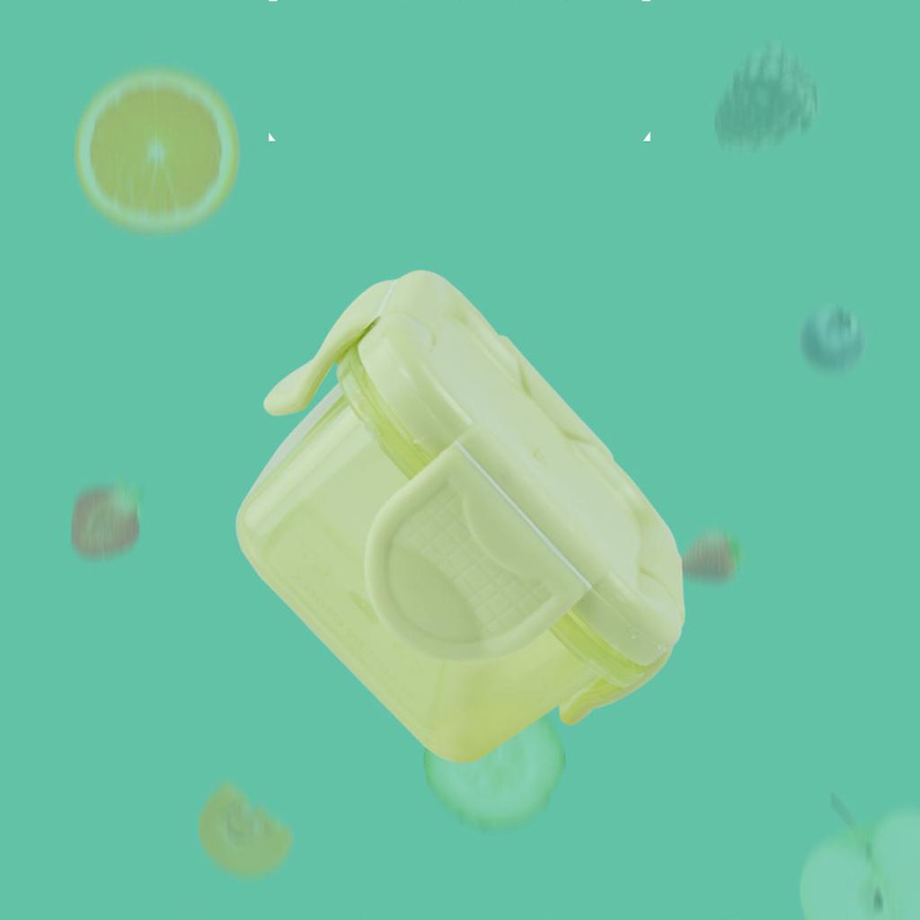 Récipient de stockage alimentaire PP scellé   Récipient alimentaire pour nourriture pour animaux de compagnie, médicaments, appât à poisson, crochet, bijoux