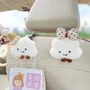 2pcs Cute Cloud Car Seat Back Hook Storage Headrest Organizer Food Bag Handbag Decoration Clothes Hanger