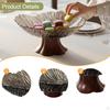 Pedestal Fruit Bowl Food Snack Storage Tray Decorative Multifunctional Holder for