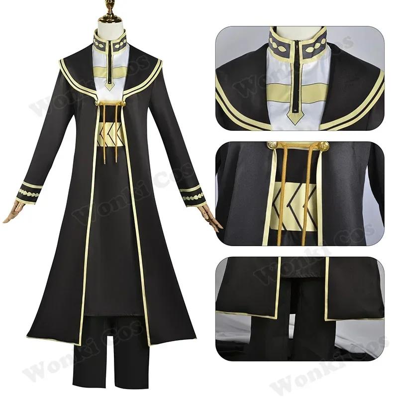 Anime Frieren Cosplay Costume Himmel Heiter Cosplay Frieren Wig Short Hair For Men Women Party Outfits With Cloak