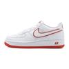 Air Force 1 GS Weiß Picante Rot Kinder Sneaker Aura Blau-Ton Aluminium DV7762-101