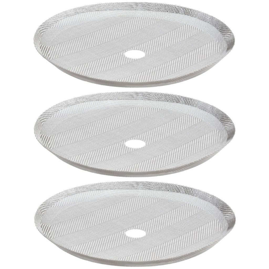 3PCS/set Coffee Press Filters Coffee Accessories For 1000ML 800ML 350ML Silvery