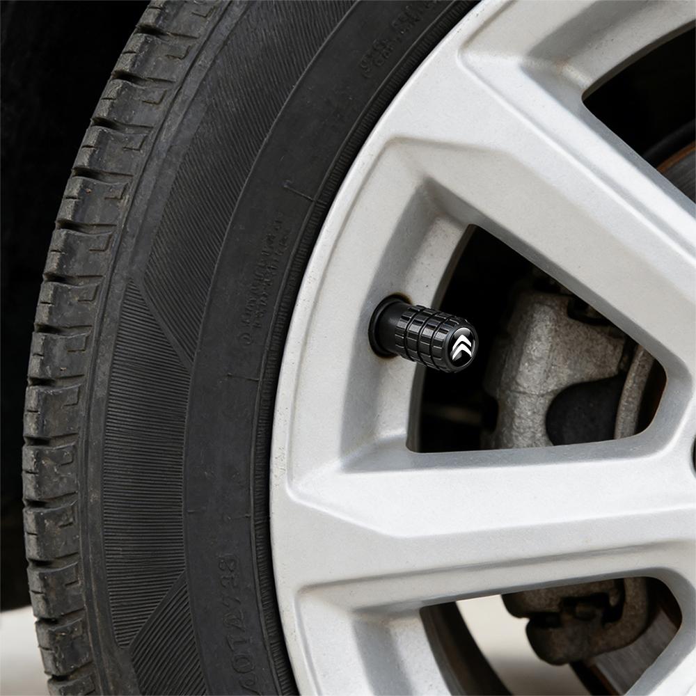 Car Styling Aluminum Alloy Wheel Cover Tire Valve Stem Dust Caps for Citroen C1 C2 C3 C4 C4L C5 C6 C7 C8 VTS C-ELYSEE Berlingo alr123
