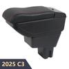 2025 C3 Car Center Armrest Box Accessories