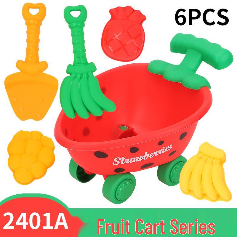 

Детский набор для игр с песком и водой на пляже на открытом воздухе с лопаткой, граблями и ведром