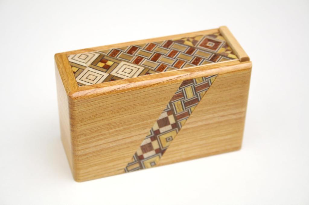 Parquetry Toothpick Holder