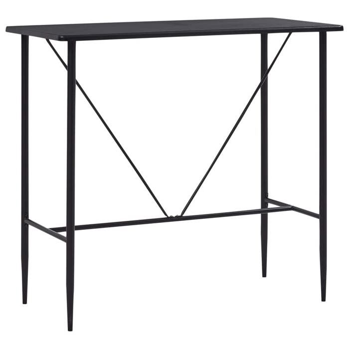 VidaXL Ensemble de Bar 5 pcs Mobilier de Bistrot Meubles de Comptoir Table et Chaises de Pub Jardin Cuisine Maison 3051297