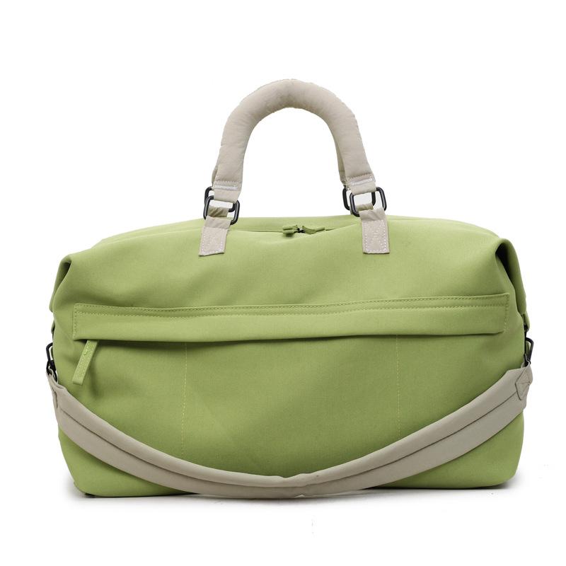 Large capacity short trip bag, female boarding bag, business trip handbag, men's sports fitness bag, travel storage bag