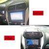 For Ford Explorer 2011 2012 2013 2014 2015 Carbon Black Interior Console Navigation Cover Frame Trim ABS Car Accessories 1pcs