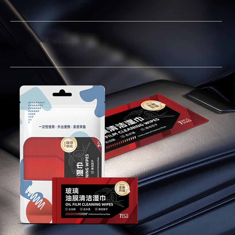 Automotive Glass Cleaning Wipes 20X Automotive Windshield Glass Coating Effective Car Windshield Oil Film Cleaner Automotive United States