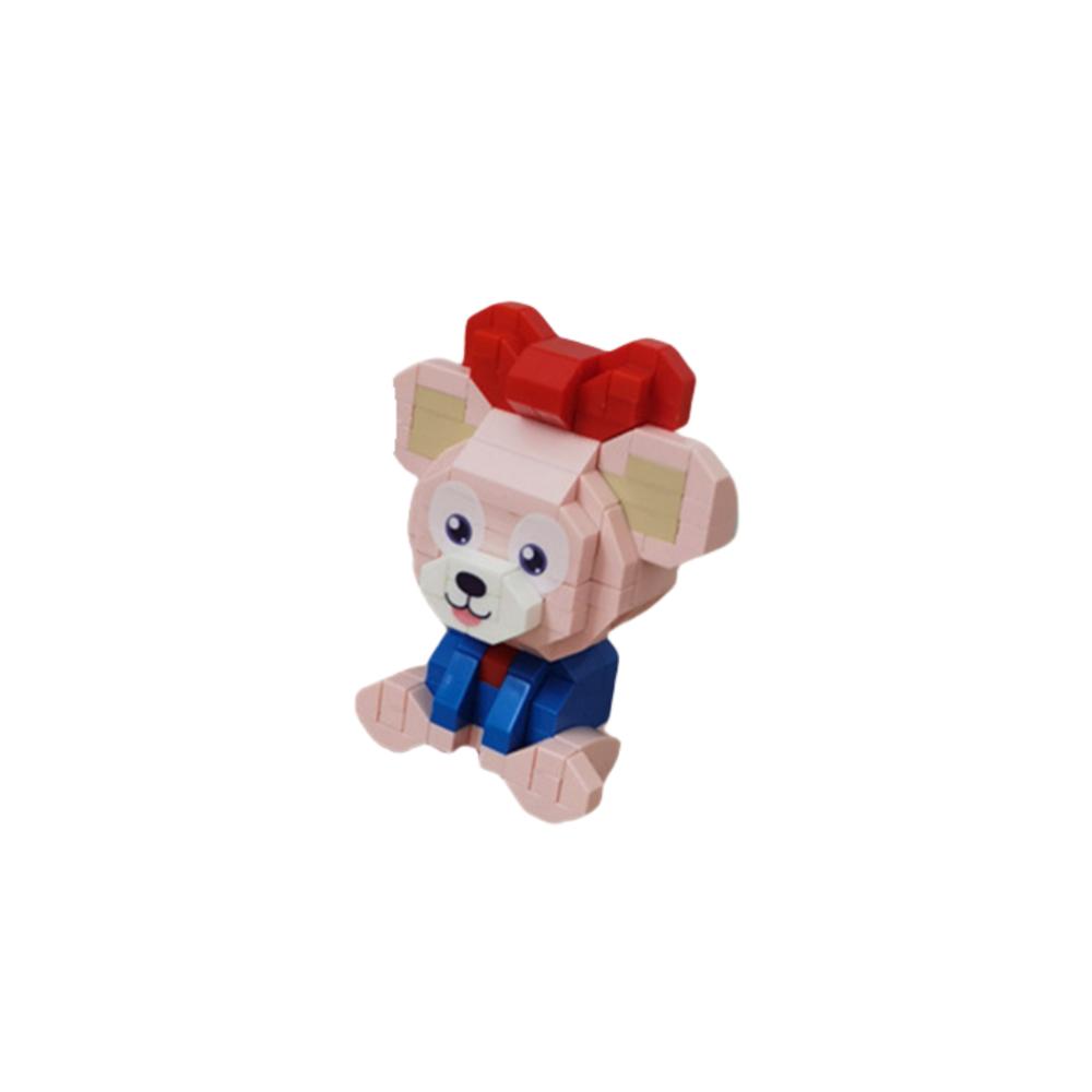 Cute Granular Building Blocks, Mickey Mouse, Minnie, And Duck Building Block Assembly Toys, Suitable For Boys And Girls'