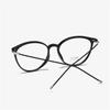 Transparent Gray Oval Nearsighted Glasses Ultralight  Steel Wire Leg Prescription Eyeglasses Diopter 0 -0.5 -1.0 To -6.0