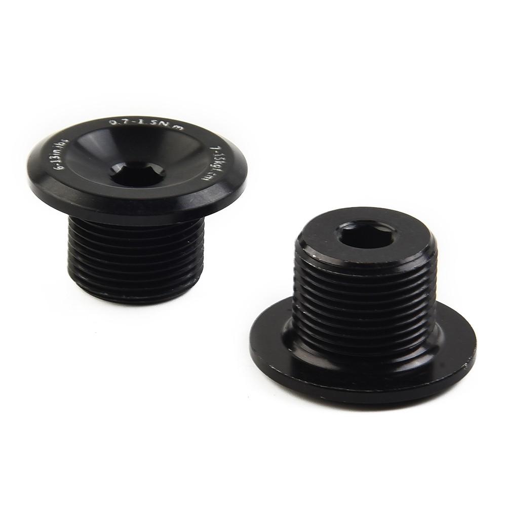 Crank Screw High Quality 2PCS Aluminum Alloy Black