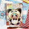 Color Page A5 Notebook Cute Cartoon Diary Office Leather Notepad Child Tide Play