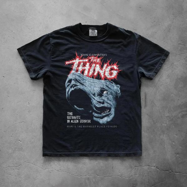 Maglietta The Thing | T-shirt Grafica Film Horror Alieno Anni '80