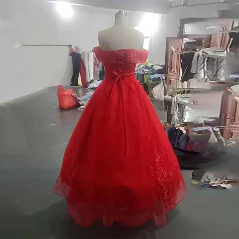 New chorus dress welcome solo tutu skirt annual meeting host catwalk colorful wedding dress long student performance uniform