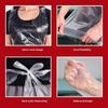 Disposable Aprons For Adults Transparent Waterproof Oil-Proof Disposable Apron Hot Pot Barbecue Kitchen Supplies