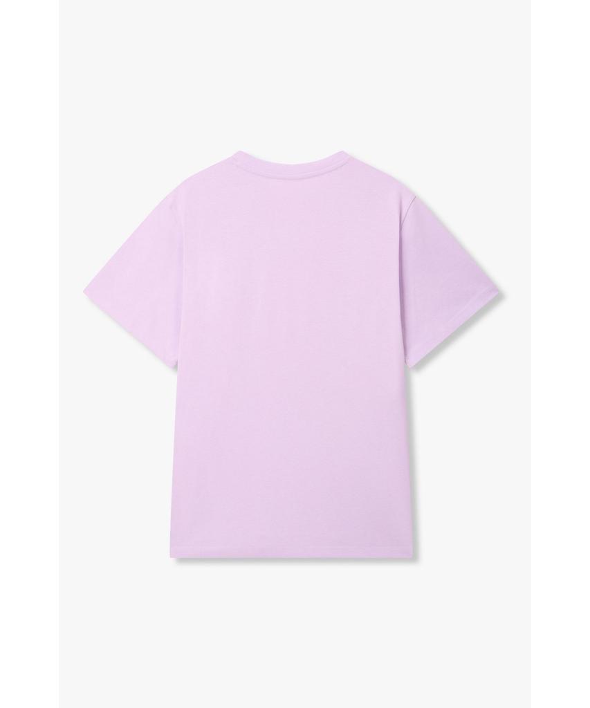 Bobeu Flopy Print Regular Fit T-Shirt_Violet 7156240006