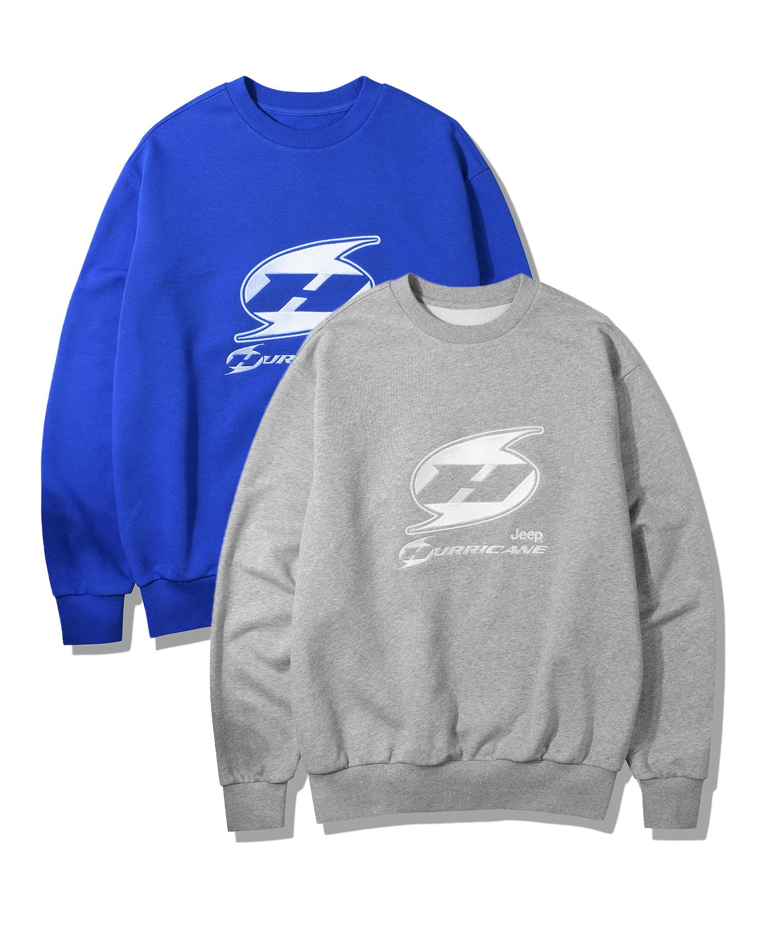 Jeep Hurricane Graphic Oversized Sweatshirt 2 Colors (Jp5Tsu820) 2 Colors/S