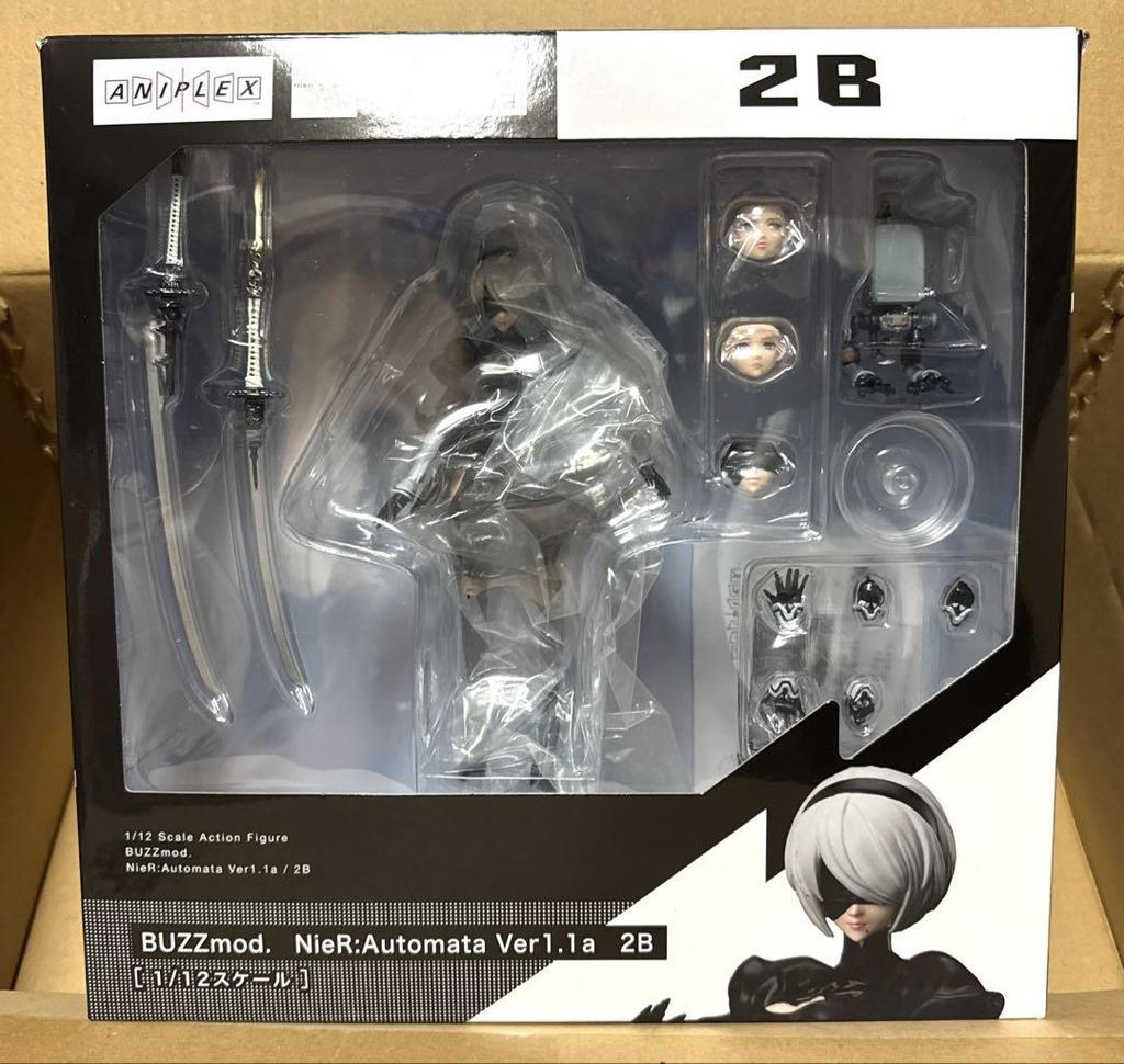 [USED] BUZZmod NieR:Automata 2B with bonus (background sheet)