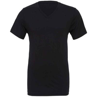 Bella + Canvas Camiseta adulta unissex em jersey com decote em V
