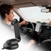 17mm Ball Head Suction Cup Car Phone Holder Flexible Arm Suction Cup Stand 360 Degree Rotation Car Dashboard Phone Holders