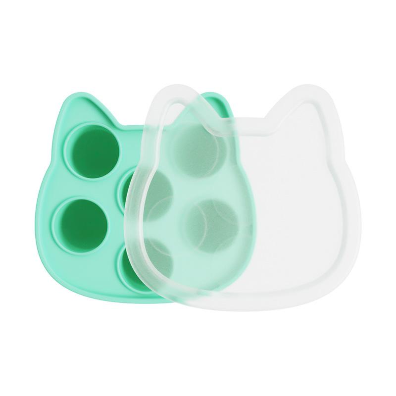 Baby Food Grade Silicone Fruit Feeder Teether Pacifier Set - Bite Food Supplement Tool Kit for Infants