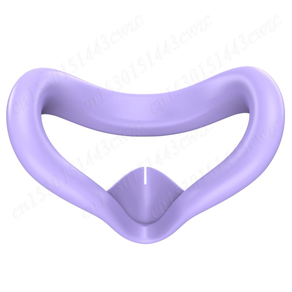 Silicone VR Face Cover Sweatproof Protective Eye Pad with Anti-Leakage Nose Pad Mask Face Pad for Meta Quest 3S VR Accessories