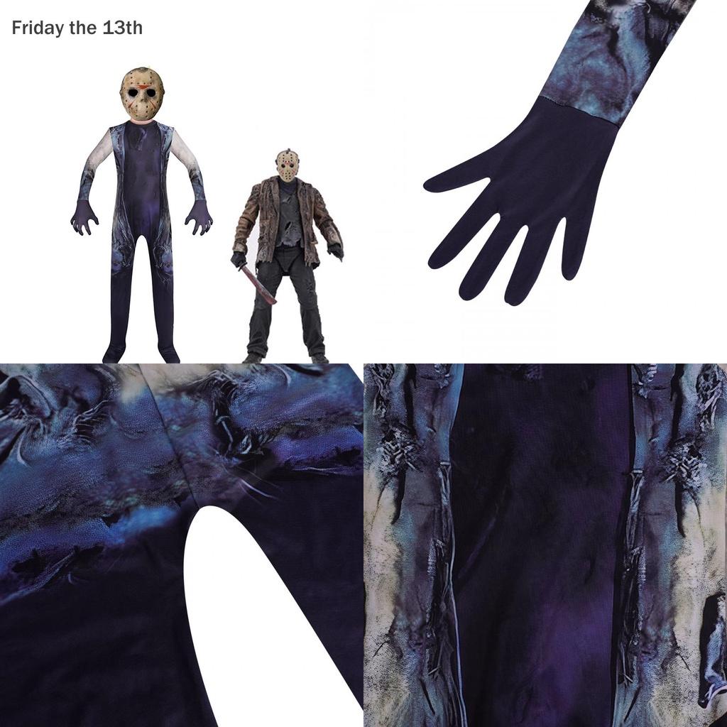 Jason Voorhees Halloween Costume Set For Kids Perfect For Cosplay Parties And More!
