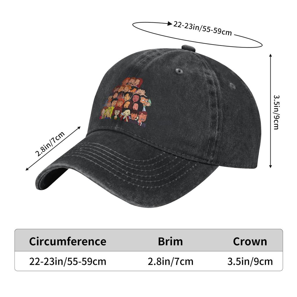 Darias Cast Baseball Caps Classic Distressed Washed  Sun Cap for Men Women Outdoor Running Golf Adjustable Caps Hat