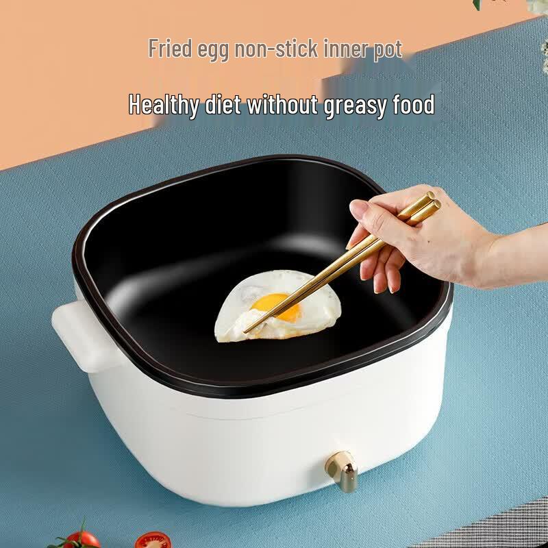 INMINDS Non-stick Multi-functional Electric Hot Pot Steamer