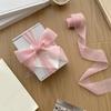 1PC Silver Glitter Ribbon Sparkling Organza Ribbon Ribbon Bow Wedding Cards & Invitations