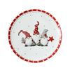 Christmas Dwarf Bone China Deep Plate