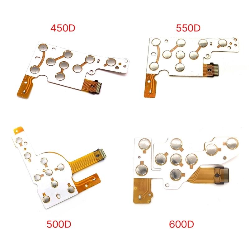 Durable Keyboard Key Button Flexible Cable Board Repair for 600D 550D 500D 450D Scratch-resistant Long lasting
