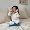 [Upgraded Version] Children's Pajamas and Girls' Class A Long Johns, Long Johns, Wool Pull-up Rack Homewear Set