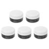 Creme Colorante para Cabelo 30ml Preto Tinta Temporária com Ingredientes Vegetais Seguros e Suaves para Festivais e Festas - 5 Unidades