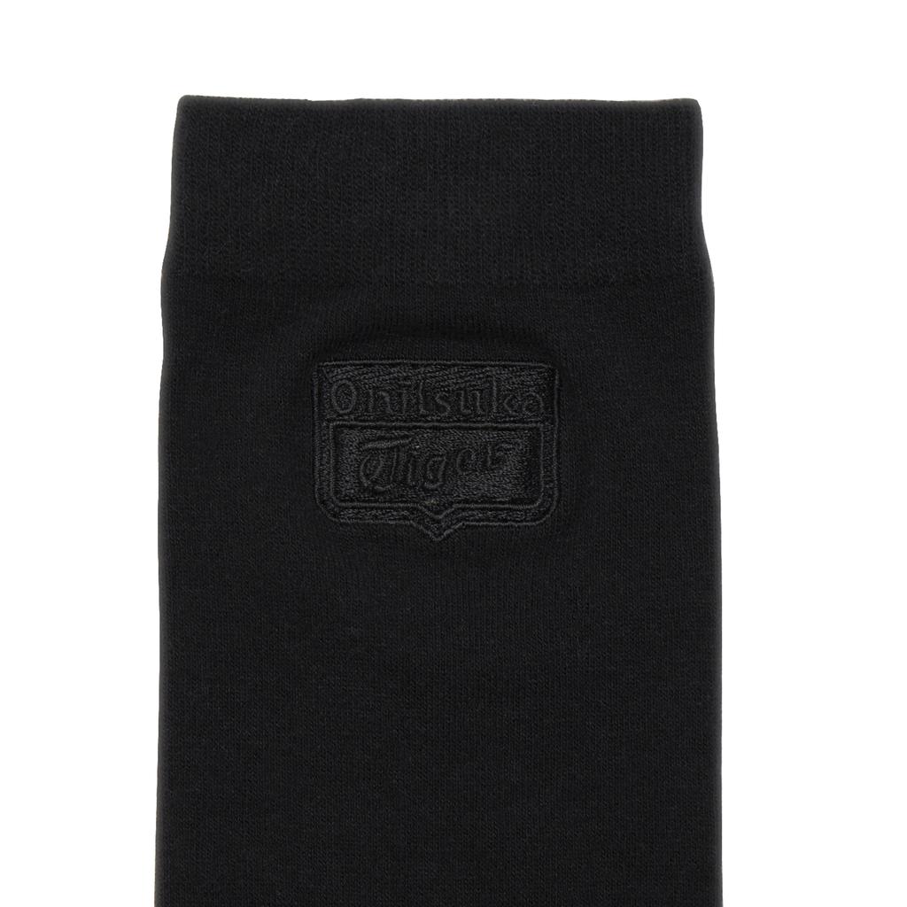 Men's Onitsuka Tiger MIDDLE SOCKS Crew Socks Unisex Black