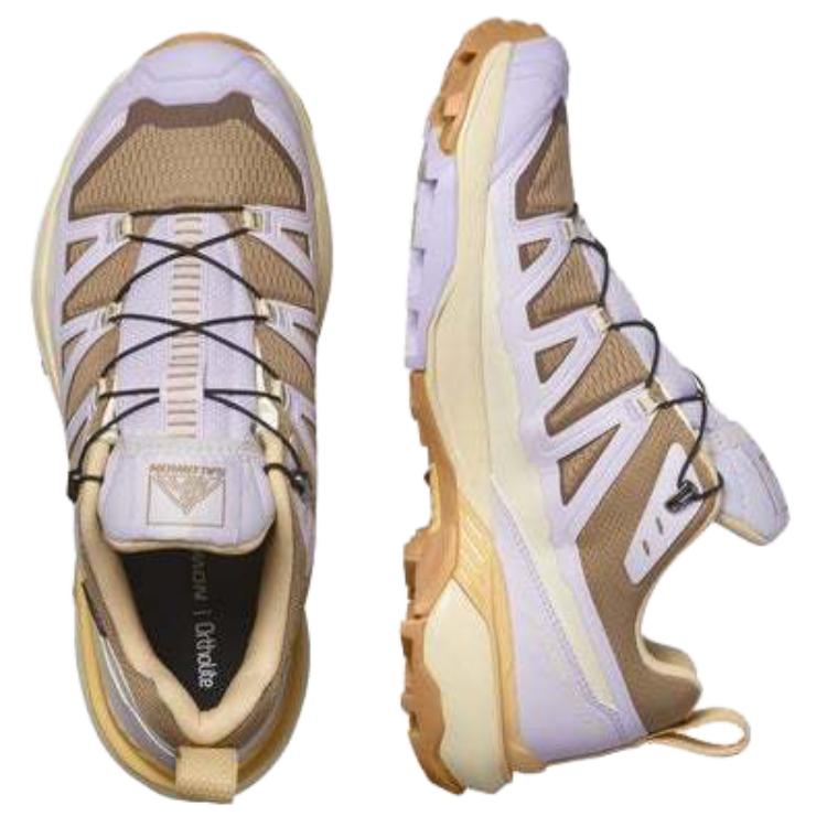 New SALOMON EDGE GORE TEX Slip Resistant Low Top Outdoor Shoes Women's Natural Brown L47463700