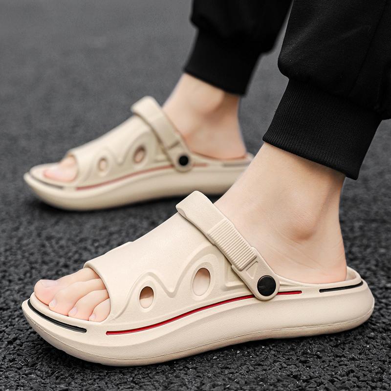 

Mix Color Summer Slippers for Women Platform Eva Soft Sole Slides Non Slip Unisex Pool Slippers Outdoor Beach Flip Flops 36-37