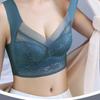 Top High Quality Lace Ladies Underwear Sexy and Comfortable No Steel Rings Fixed Cups Gathered Small Large Size Bra Thin Section