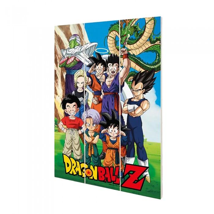 Dragon Ball Z Liens Indestructibles Impression sur Bois