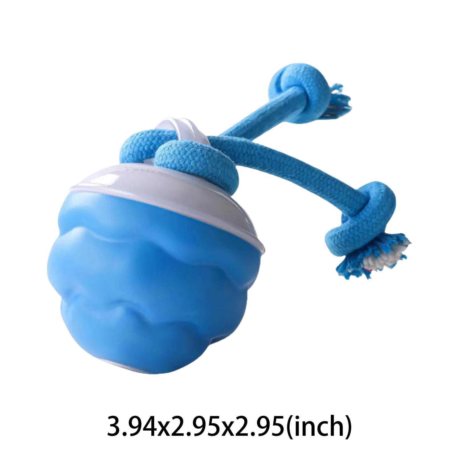 Smart Dog Toys Ball Rechargeable Interactive Pet Toy Automatic Rolling Dog Ball Puppy Interactive Ball Toy with Tail & Sound
