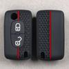 New Silicone Car Key Case Cover Keychain Fob Shell For Citroen C2 C3 C4 C5 C6 Xsara Berlingo For Peugeot 207 307 308 407 607 807