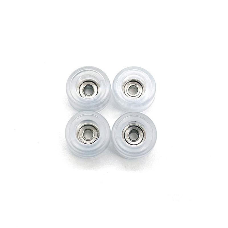 

4 шт./компл. разноцветных колес для скейтборда с пальцами, аксессуары для обновления, кленовый скейтборд, новые аксессуары для колес с грифом прозрачный