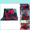Spiderman Weiche Flanell-Fleece-Kuscheldecke Für Kinderzimmer-Dekoration