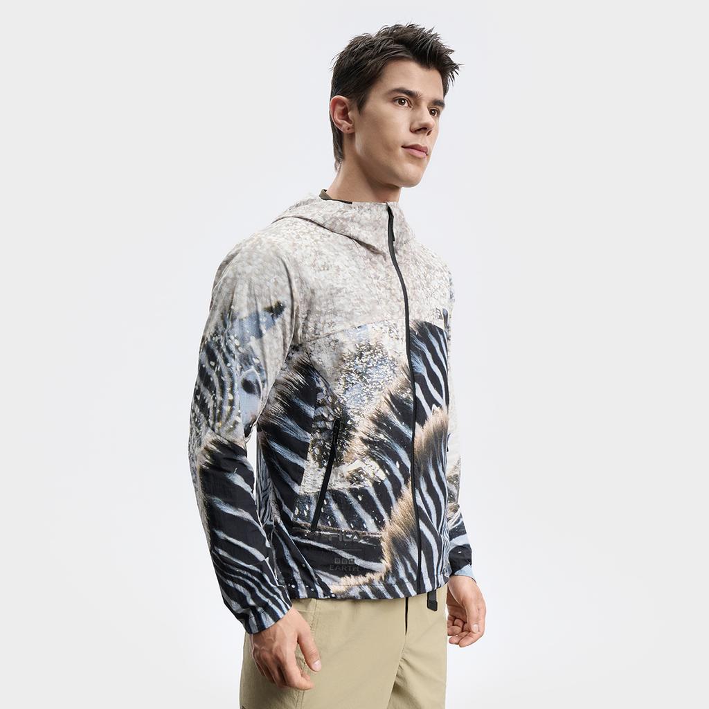 New FILA X BBC EARTH Jacket Men's All Over Print A11M437714FZA