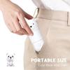 3-Gear White Portable Handheld Mini Misting Fan w/ Rechargeable Battery Operated
