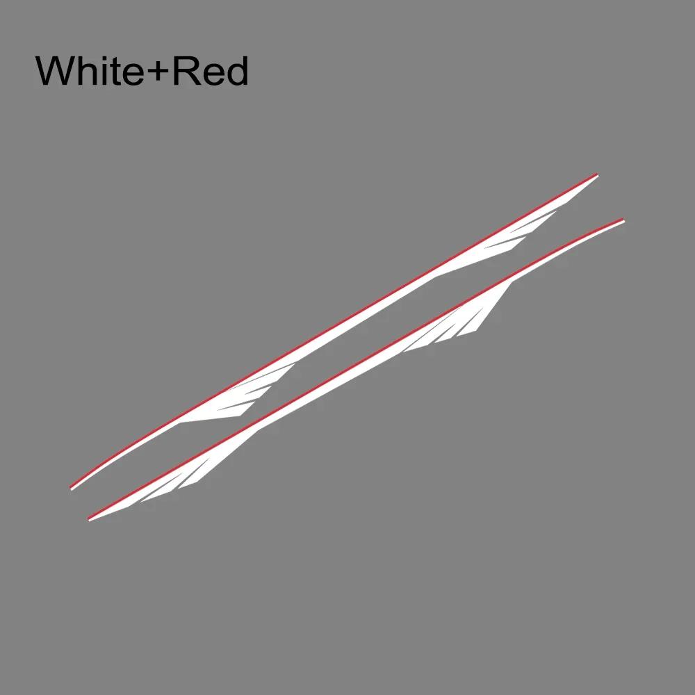 2Pcs Pickup Side Waistline Stickers For  Hilux SR5 GR AN10 20 30 MK3 N80 90 100 Car Styling Vinyl Decals Auto Accessories