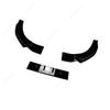 3Pcs Car Front Bumper Lip Spoiler Splitter Diffuser For VW Golf 8.5 MK8.5 GTI Rline 2025-2025+ ABS Gloss Black Bodykits Tuning